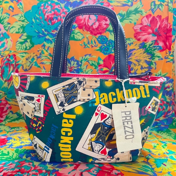 VINTAGE Bag Novelty Convertible Casino/Gambling - Picture 2 of 11